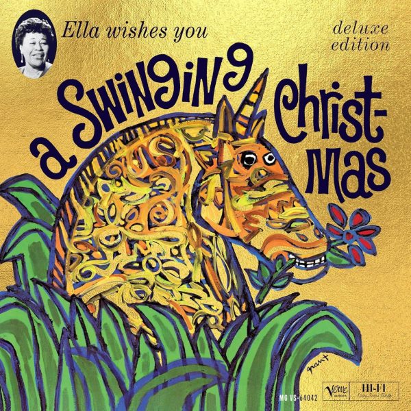 FITZGERALD,ELLA - ELLA WISHES YOU A SWINGING CHRISTMAS Vinyl LP For Sale - Image 2