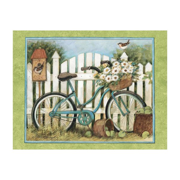 Blue Bicycle Boxed Note Cards 1005302 Fashion - Image 2