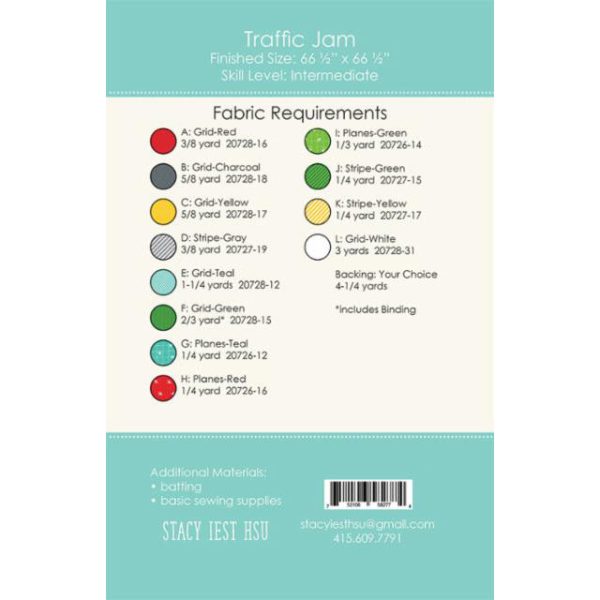On the Go Traffic Jam Quilt Pattern SIH051 Sale - Image 2