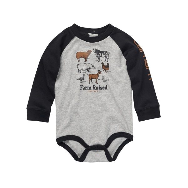 Baby Boy Farm Raised Bodysuit CA6212 Fashion