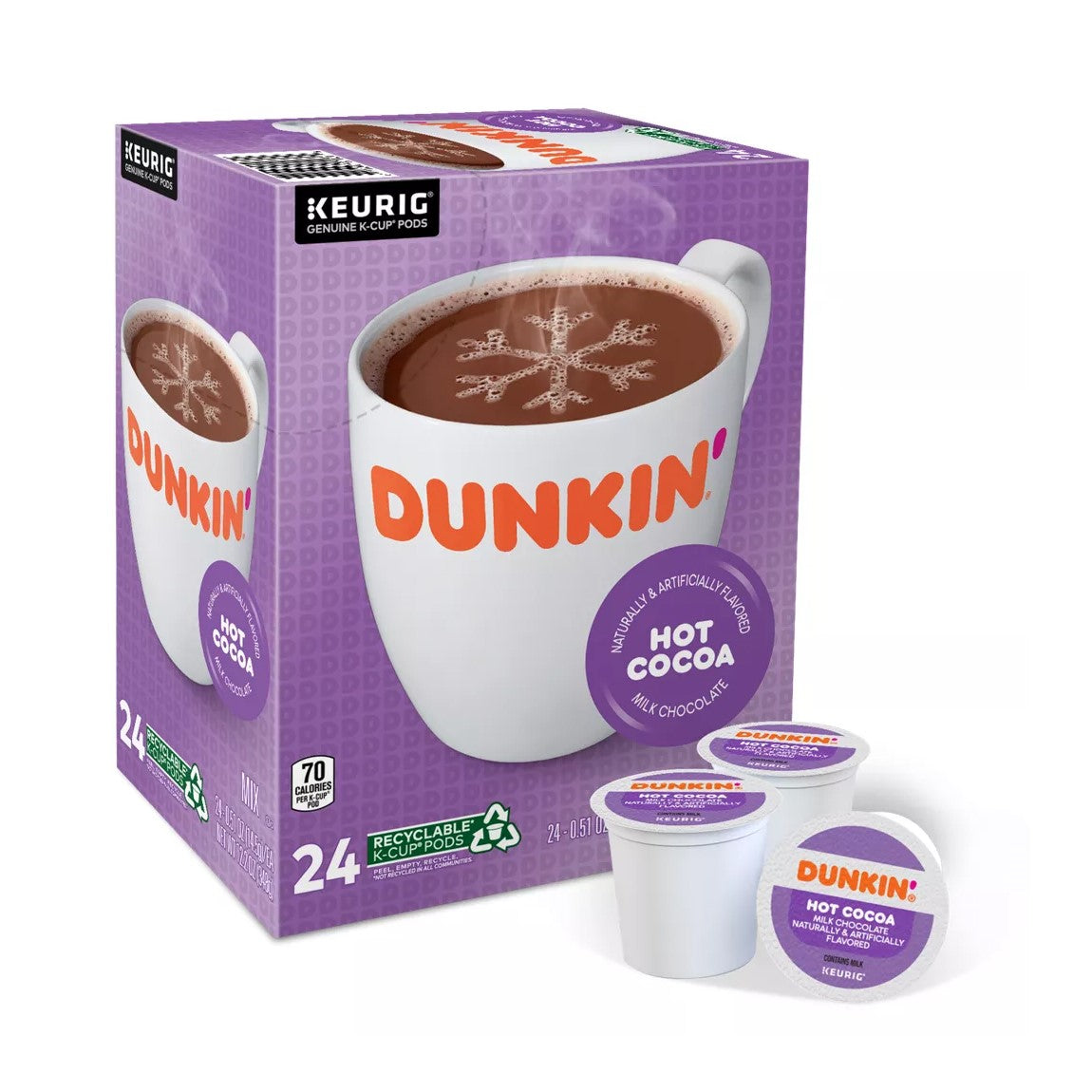 Dunkin  Hot Cocoa Keurig Pods 5000357710 Online