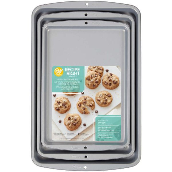 Non-Stick Cookie Sheets, Set of 3 2105-975 Supply - Image 3