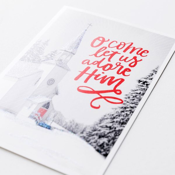 O Come Let Us Adore Boxed Christmas Cards 18-count 60673 Online - Image 3