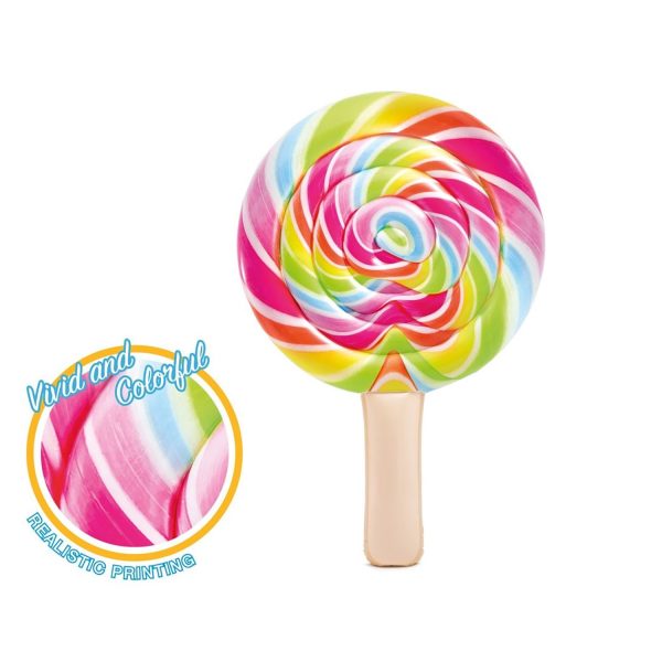 Rainbow Lollipop Inflatable Pool Float 58753EP For Cheap