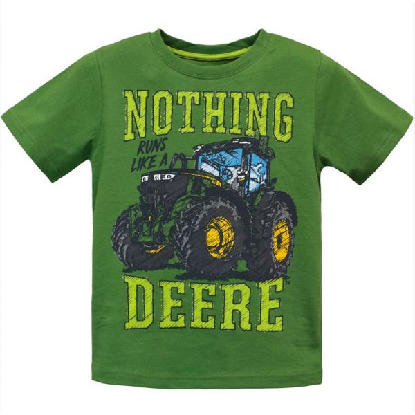 Boys  Short-Sleeve Nothing Runs Like a Deere Tee J3T312GC For Discount
