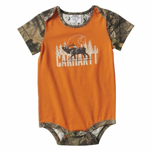 Baby Boy Camo Elk Bodyshirt CA6164 For Sale