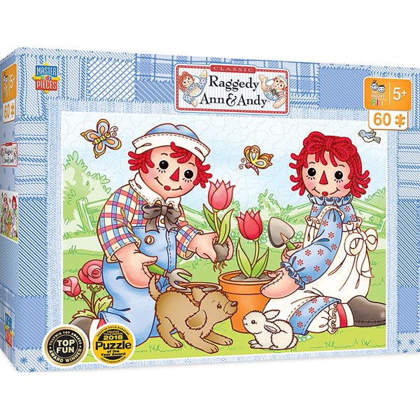 Raggedy Ann & Andy Picnic Friends 60 PC Puzzle 11820 Sale
