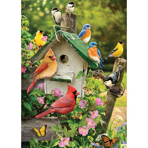 Singing Round the Birdhouse Tray Puzzle 58876 Discount