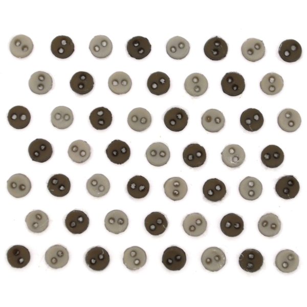 Buttons Micro Mini Greige 9522 For Sale