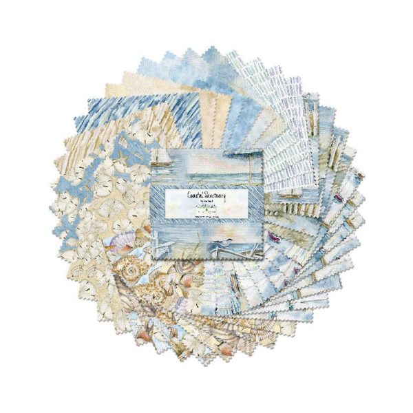 Coastal Sanctuary Collection 5 Karat Cotton Fabric Crystals 508-764-508 on Sale