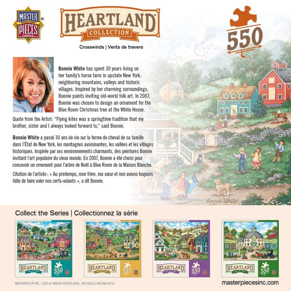 Heartland Collection Crosswinds 550 PC Puzzle 31980 For Discount - Image 2