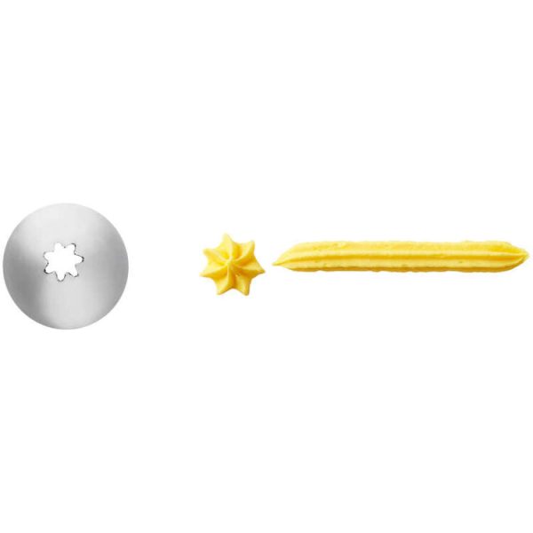 Open Star Cake Number 18 Decorating Tip 418-18 Supply - Image 2