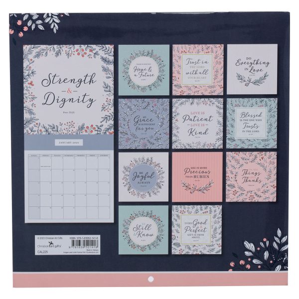 2024 All Things Through Christ Wall Calendar CAL225 Fashion - Image 2