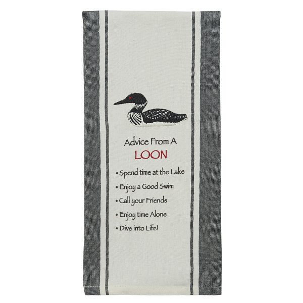 Advice from a Loon Dishtowel 7499-999 Hot on Sale