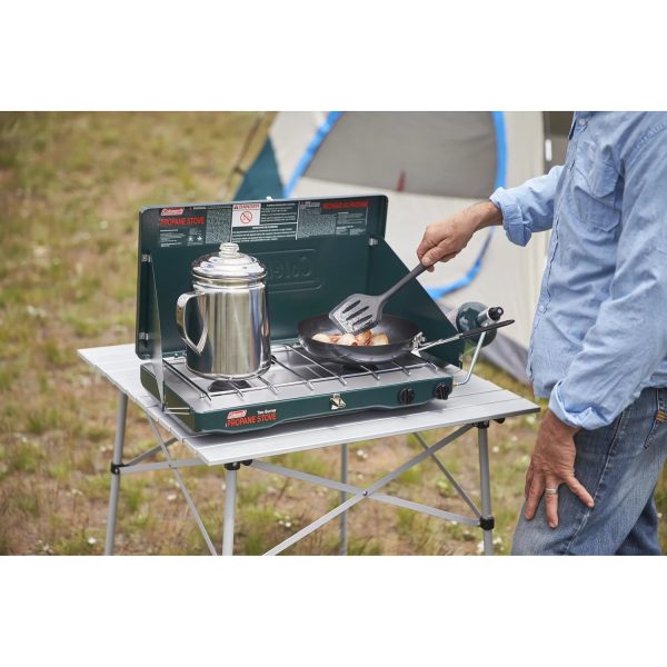 Propane Gas 2-Burner Camping Stove 2000007502 Online now - Image 5