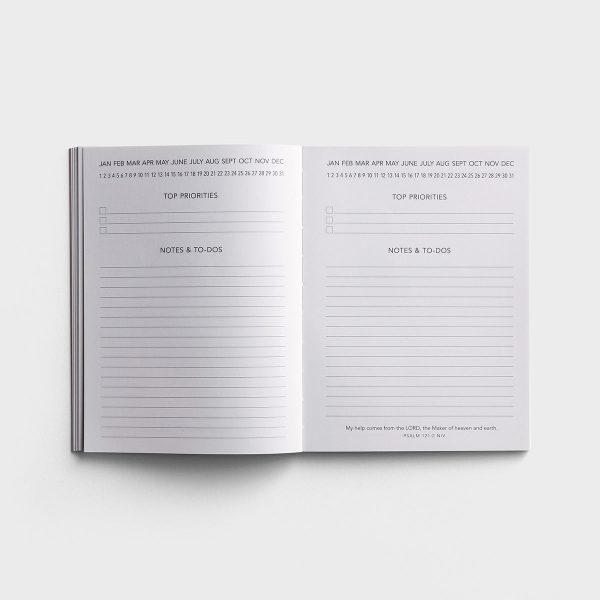 Be Strong and Courageous - 12 Month Undated Planner J8022 Online - Image 3